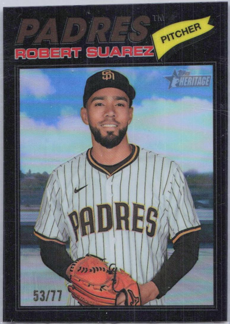 Robert Suarez [Black Bordered Chrome] #174