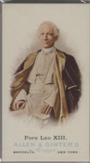 Pope Leo XIII [Mini Allen & Ginter Back] #336