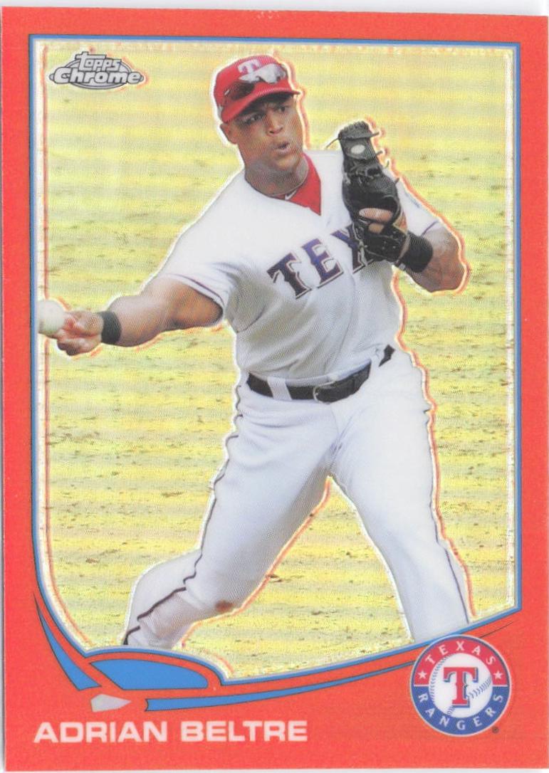 Adrian Beltre [Orange Refractor] #122