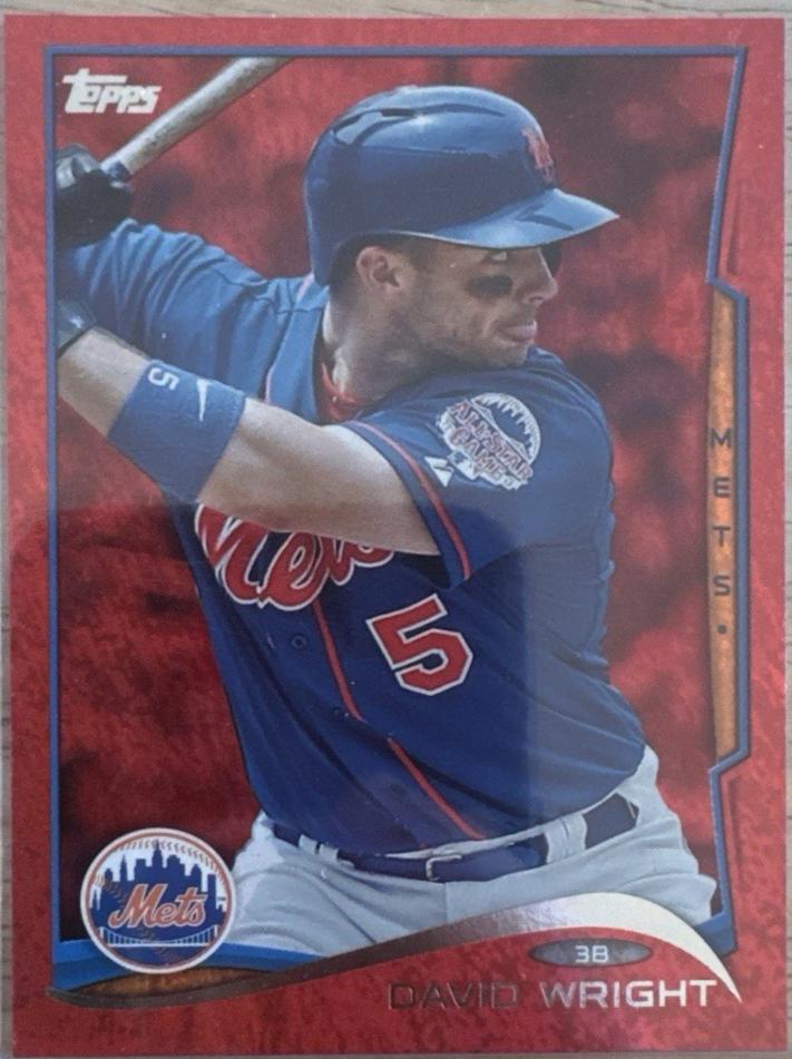 David Wright [Red Hot Foil] #600