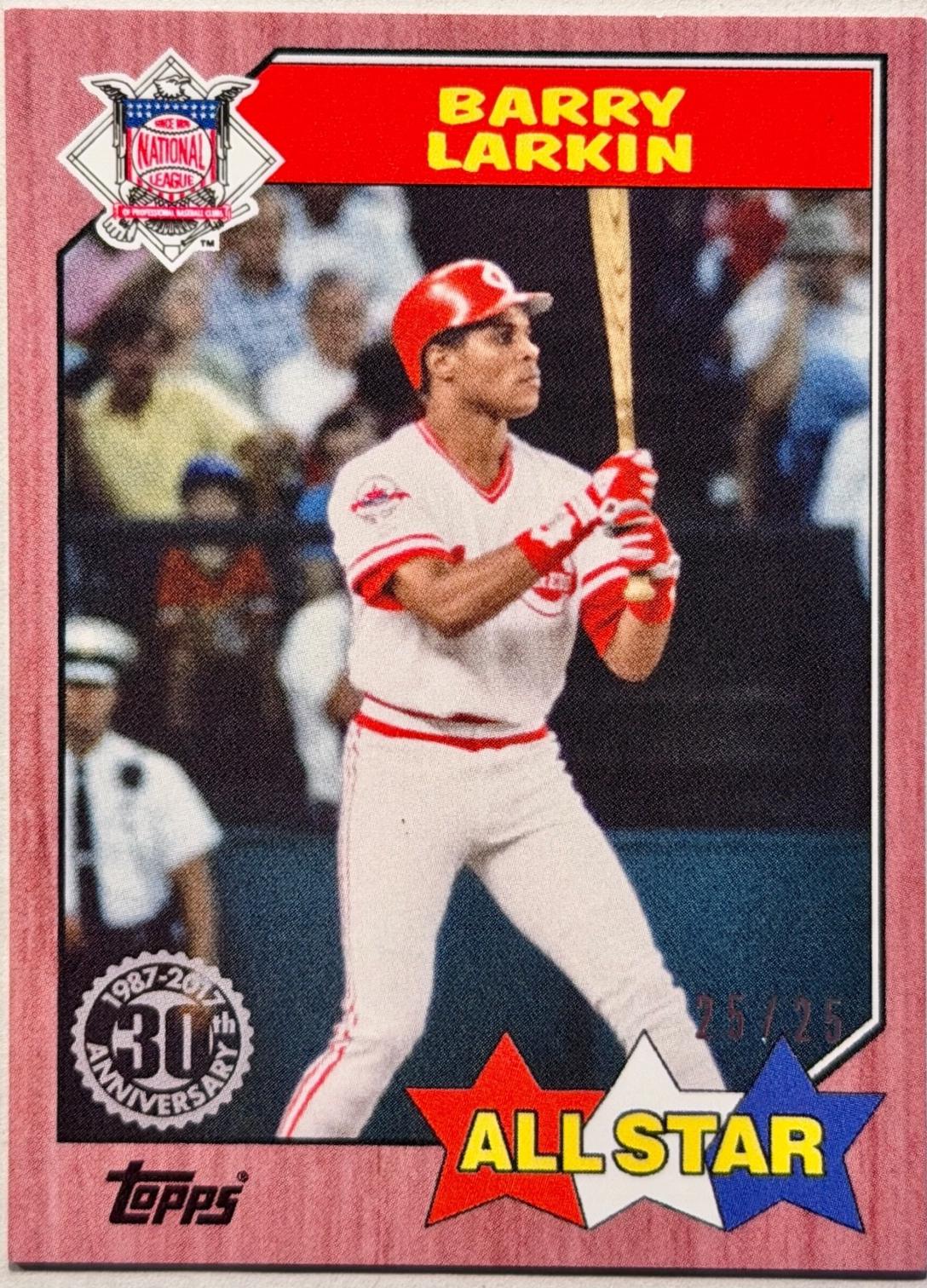 Barry Larkin [Red] #87-182
