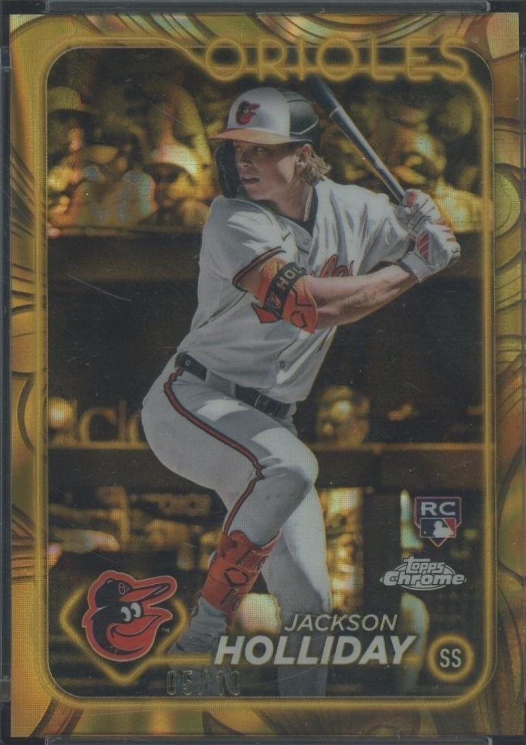 Jackson Holliday [Gold Lava Refractor] #38