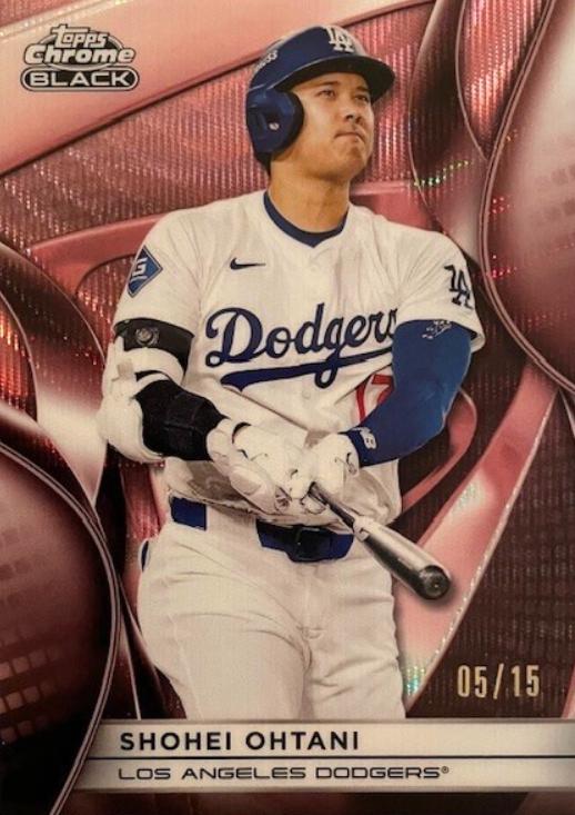 Shohei Ohtani [Rose Gold Wave Refractor] #50