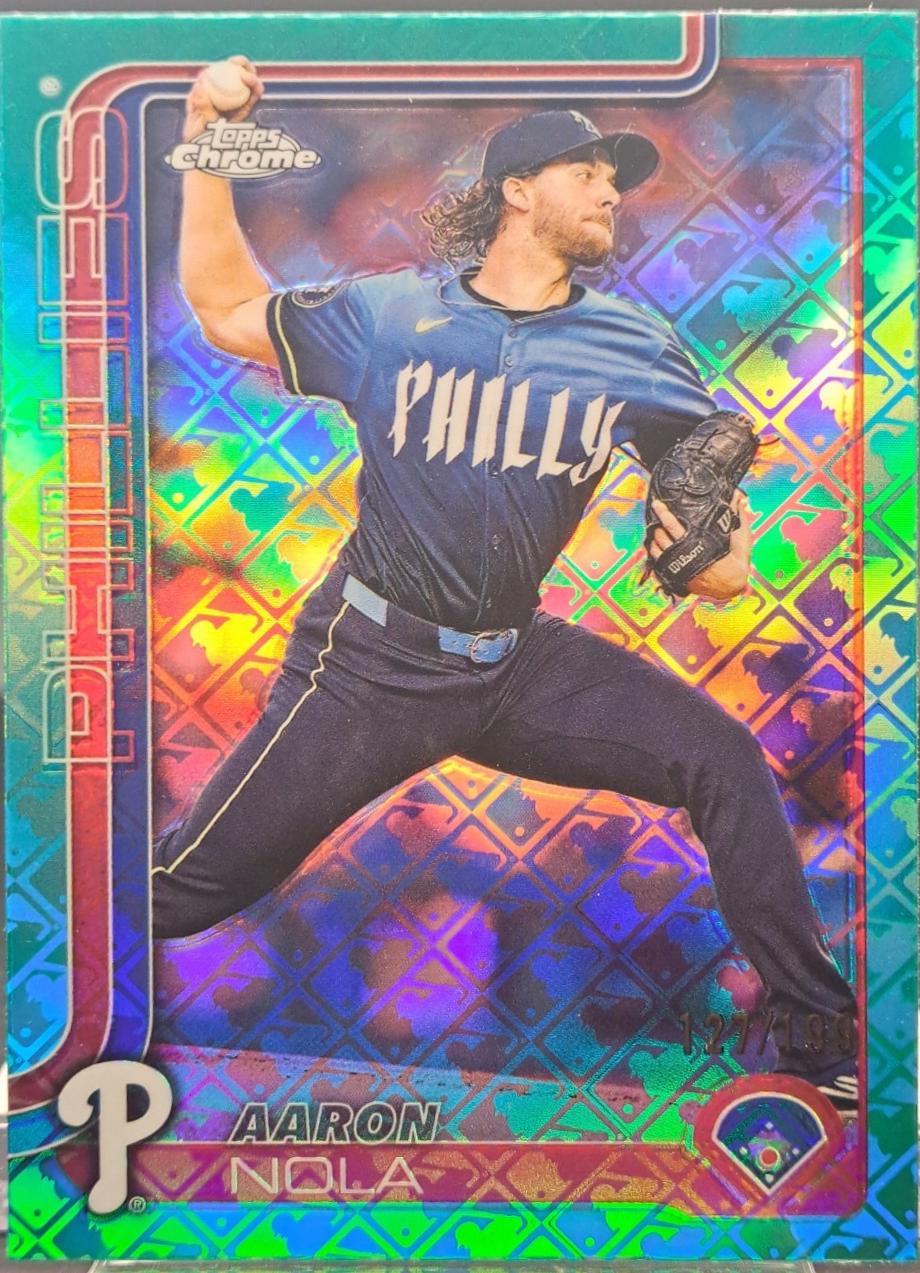 Aaron Nola [Aqua Refractor] #286