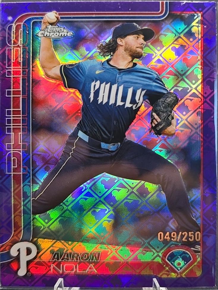 Aaron Nola [Purple Refractor] #286