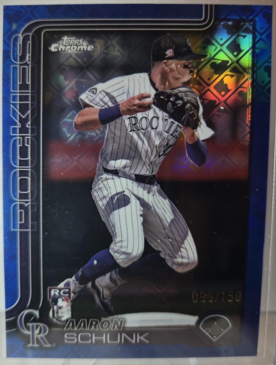Aaron Schunk [Blue Refractor] #238
