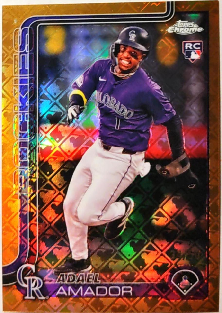 Adael Amador [Gold Refractor] #255