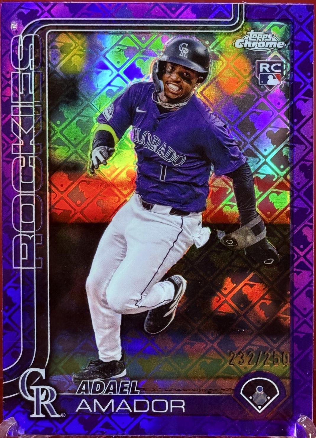 Adael Amador [Purple Refractor] #255