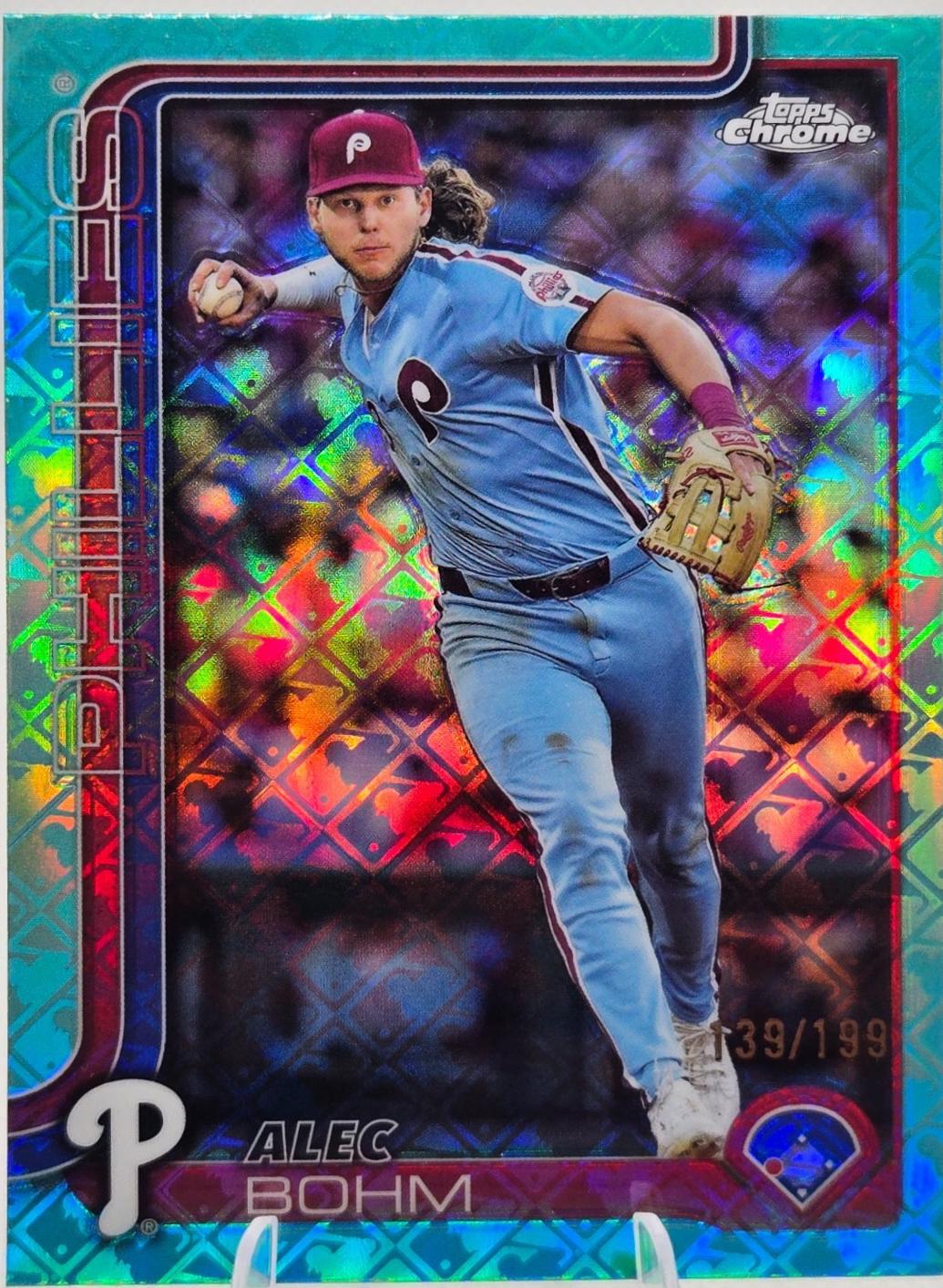 Alec Bohm [Aqua Refractor] #57