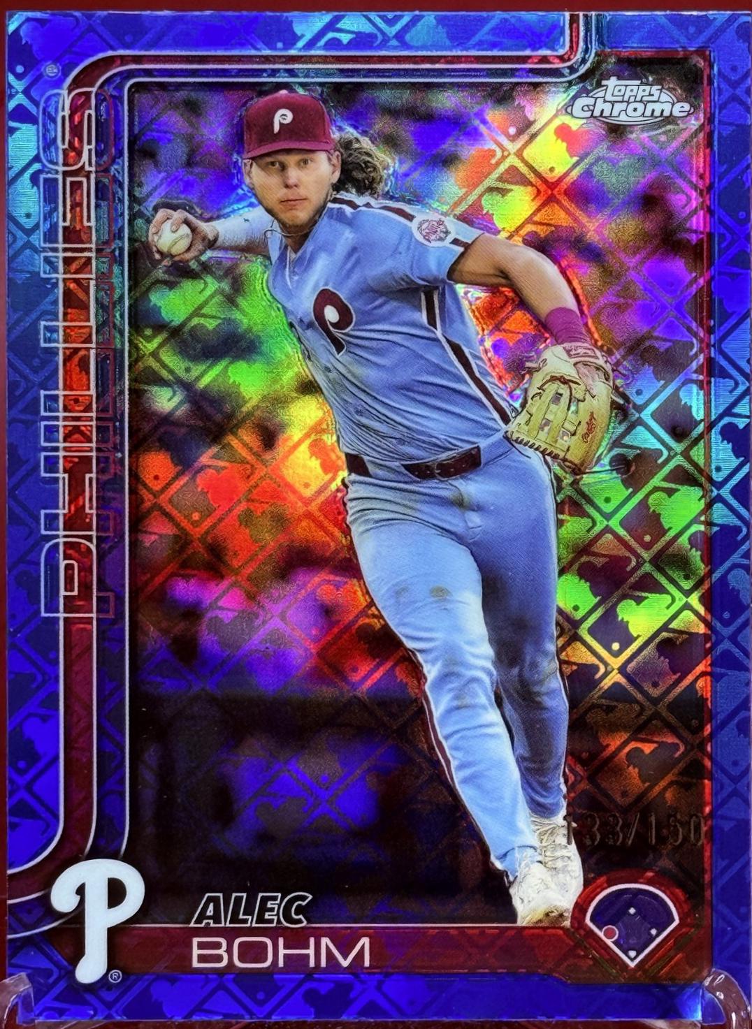 Alec Bohm [Blue Refractor] #57