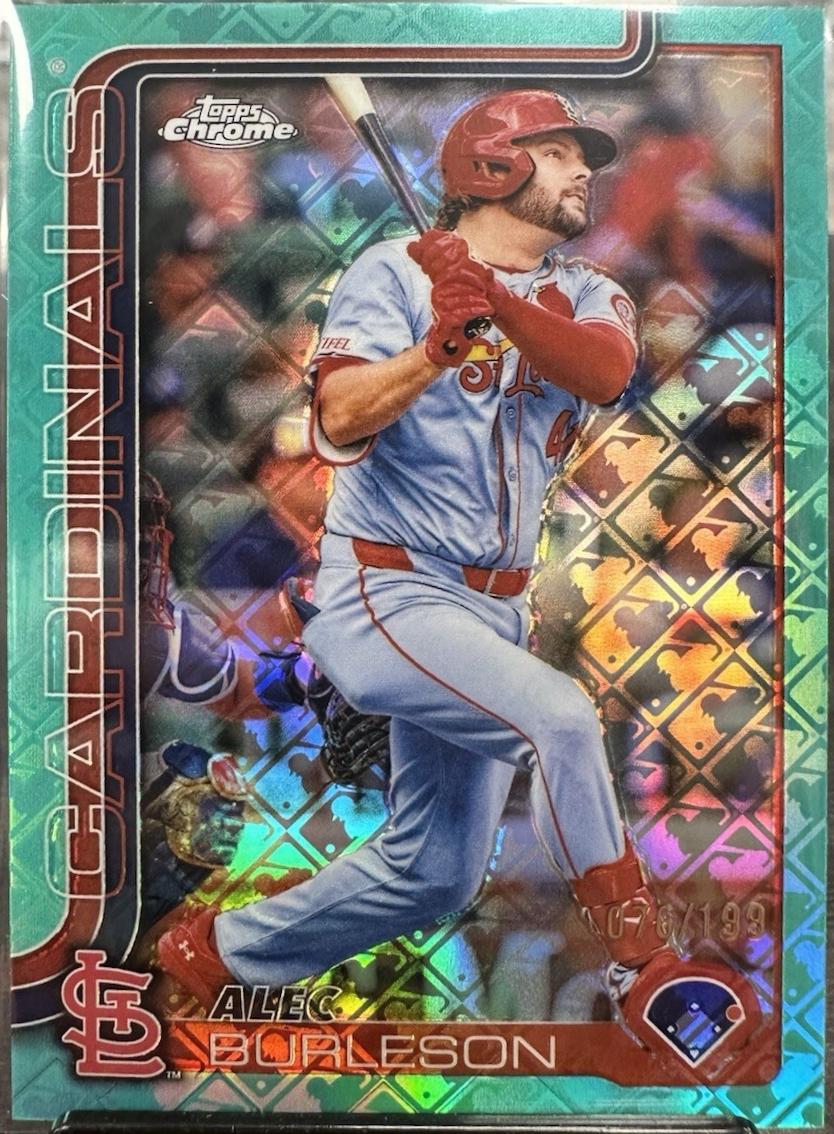 Alec Burleson [Aqua Refractor] #281