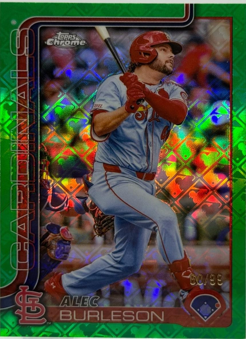 Alec Burleson [Green Refractor] #281