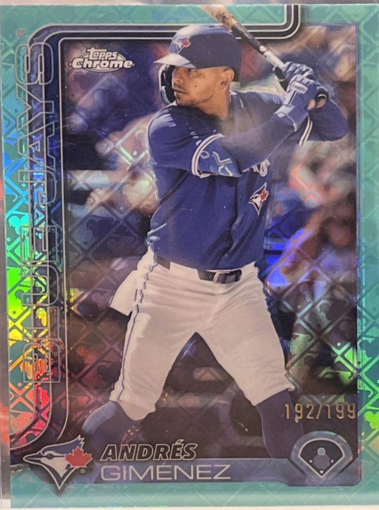Andres Gimenez [Aqua Refractor] #70