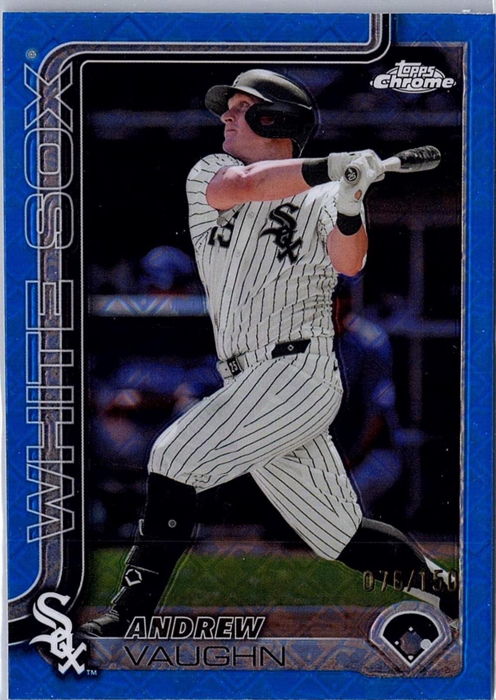 Andrew Vaughn [Blue Refractor] #235