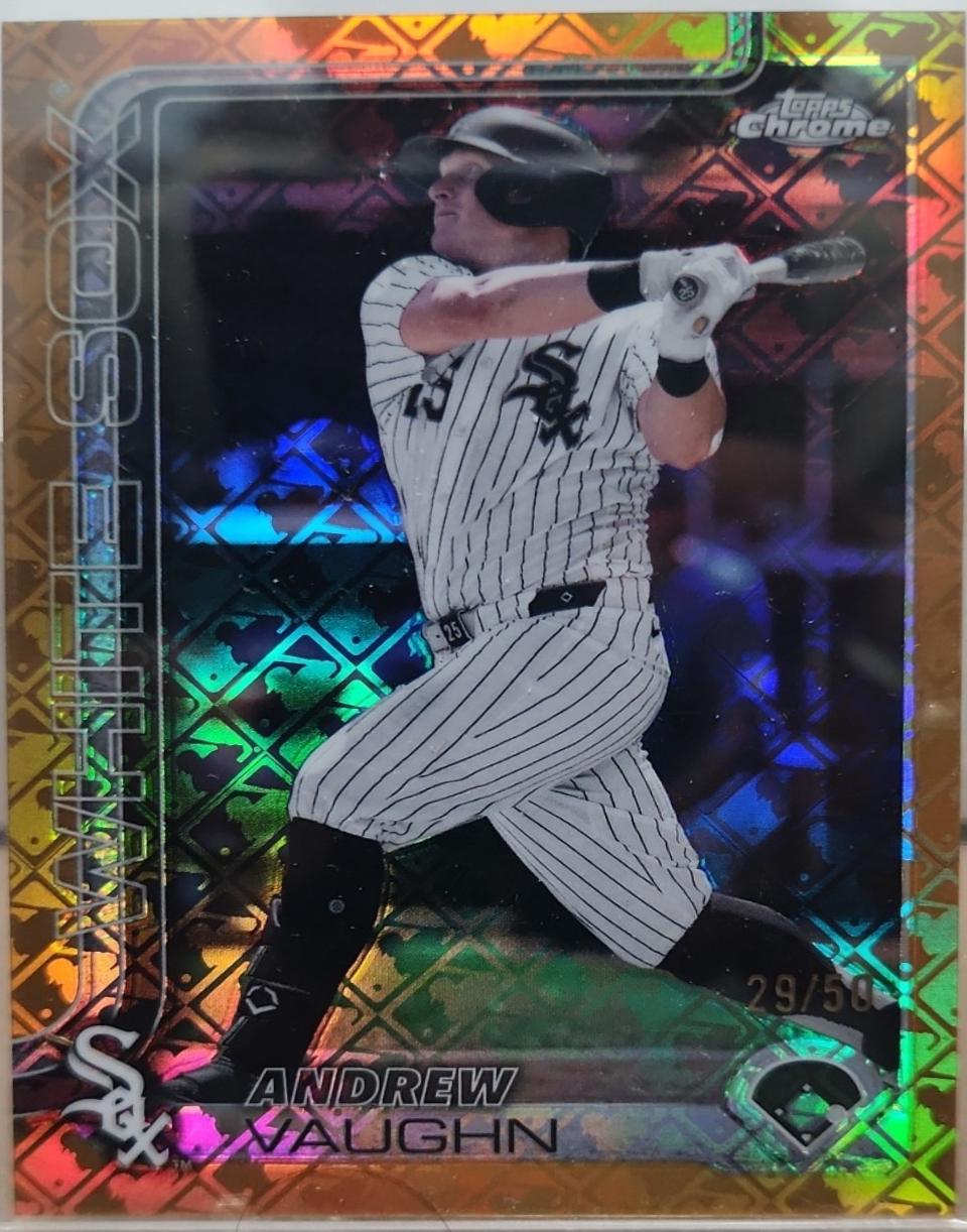Andrew Vaughn [Gold Refractor] #235
