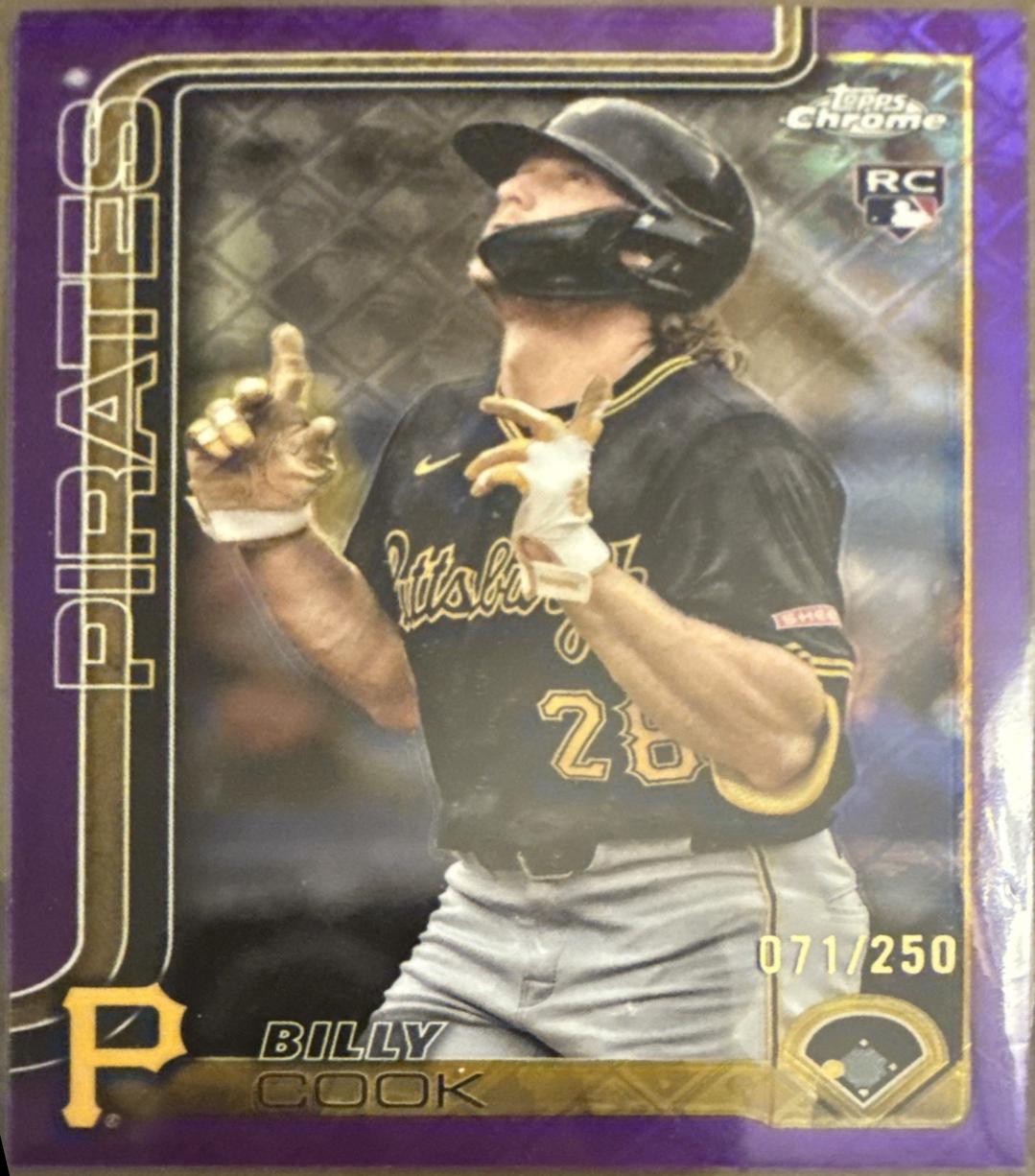 Billy Cook [Blue Refractor] #273