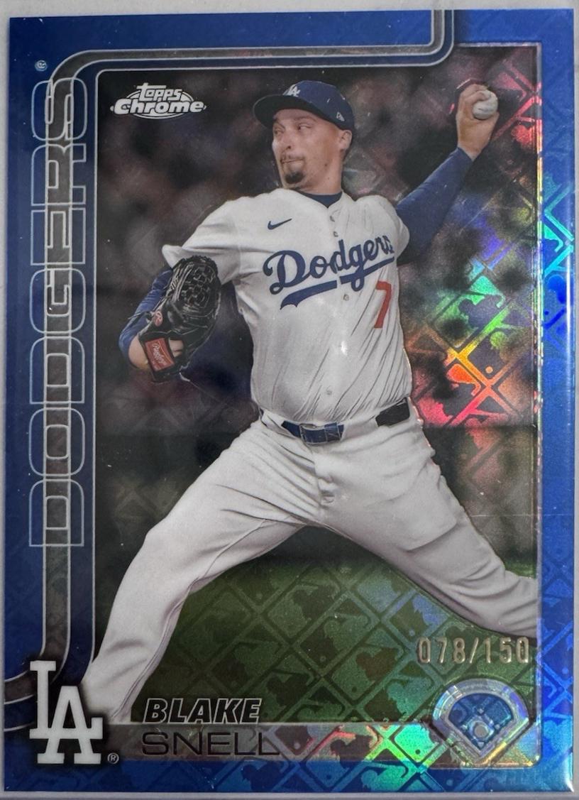 Blake Snell [Blue Refractor] #175