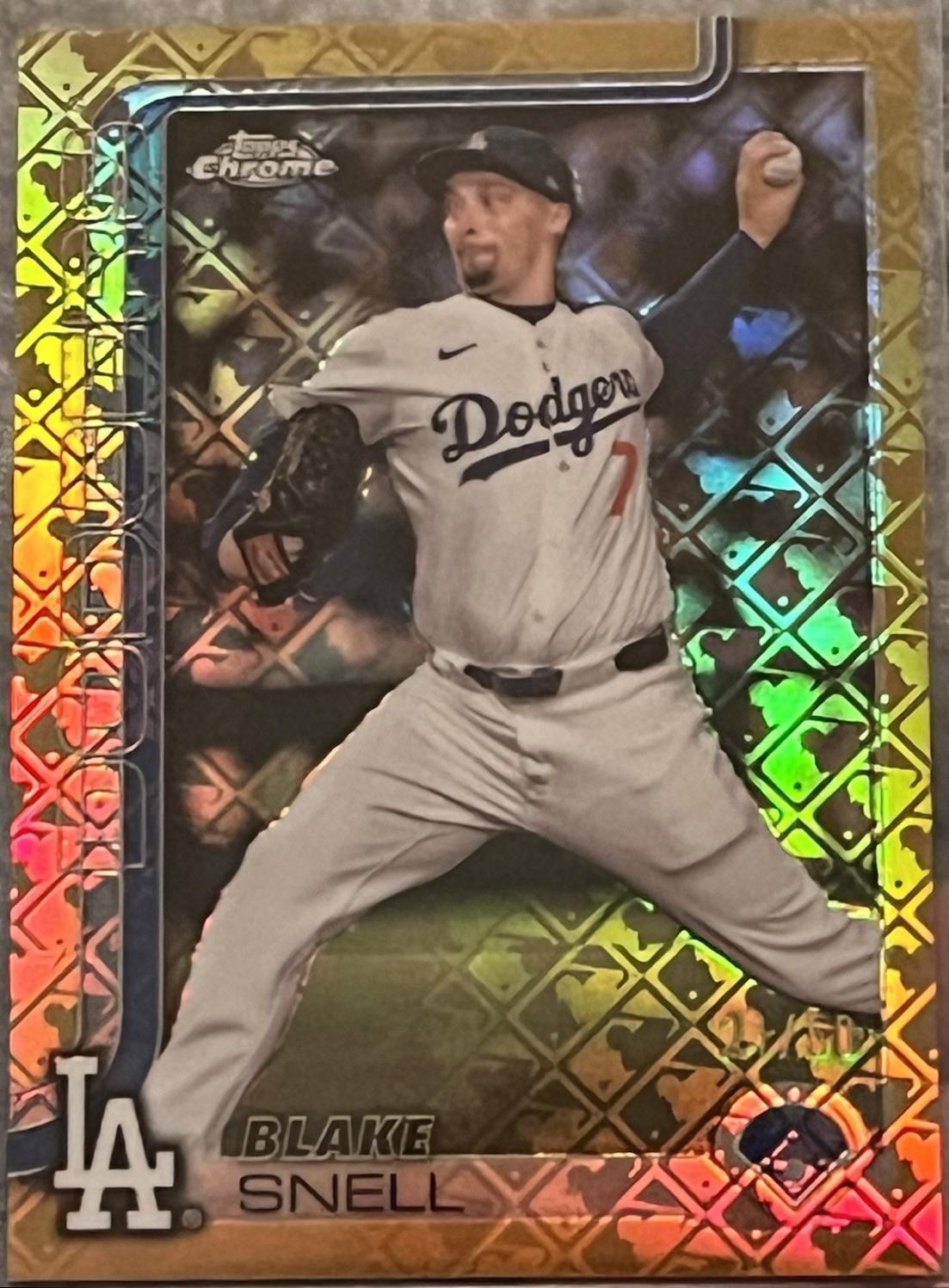 Blake Snell [Gold Refractor] #175