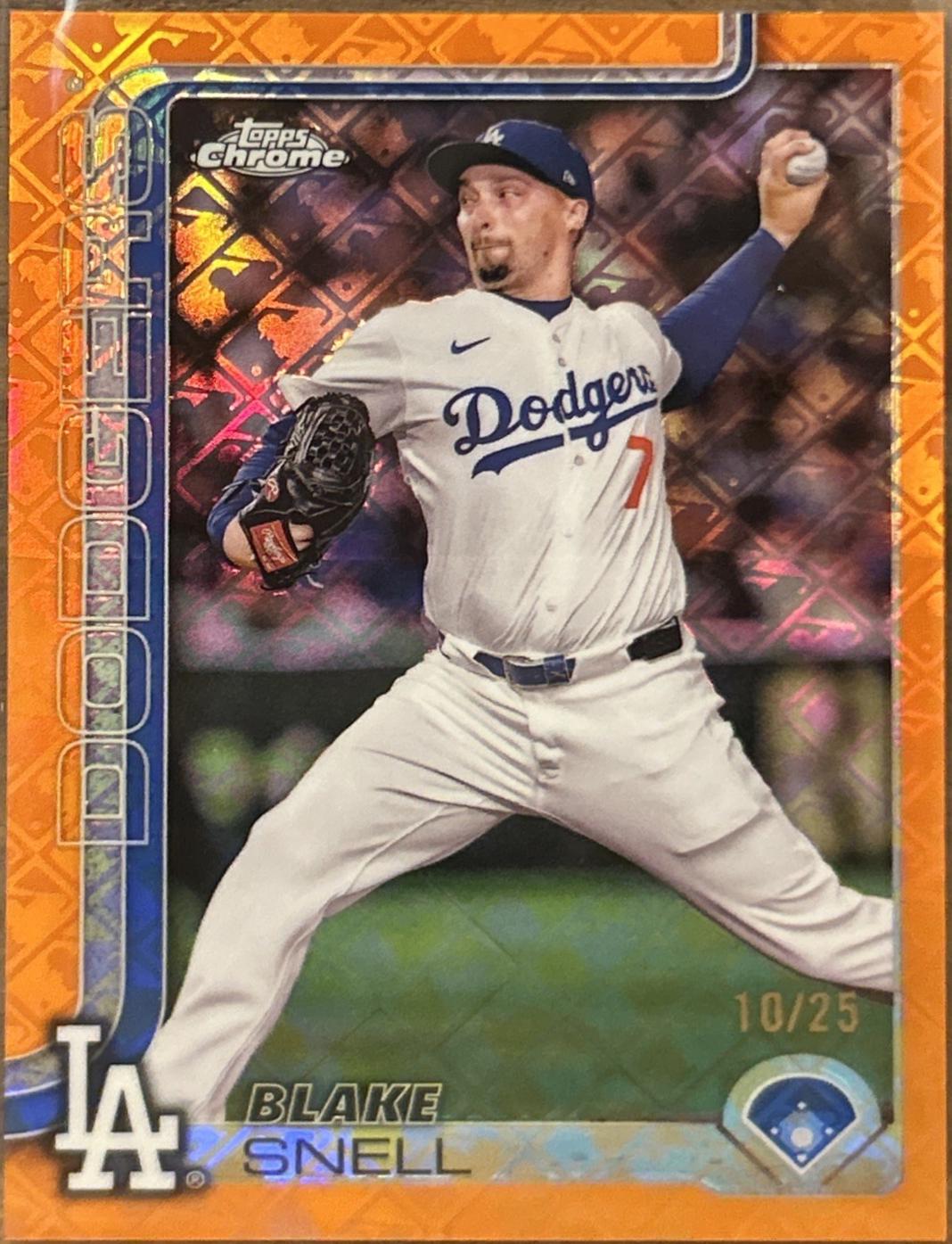 Blake Snell [Orange Refractor] #175