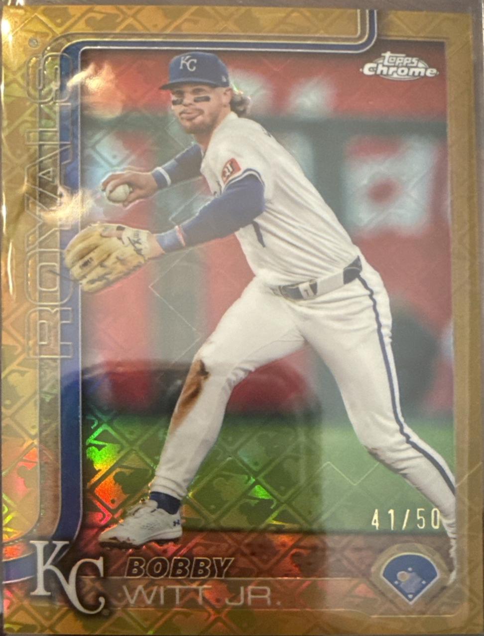 Bobby Witt Jr. [Gold Refractor] #93