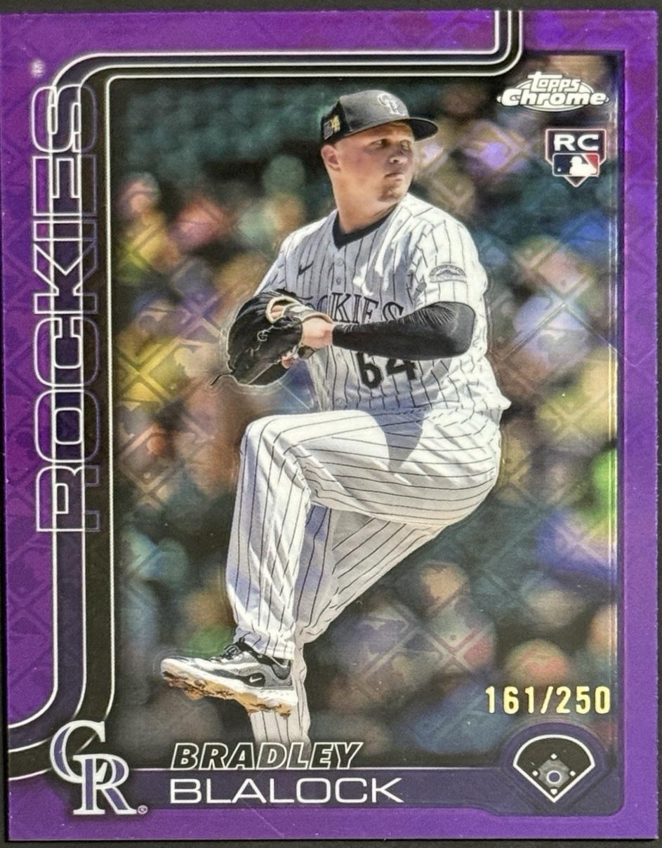 Bradley Blalock [Purple Refractor] #289