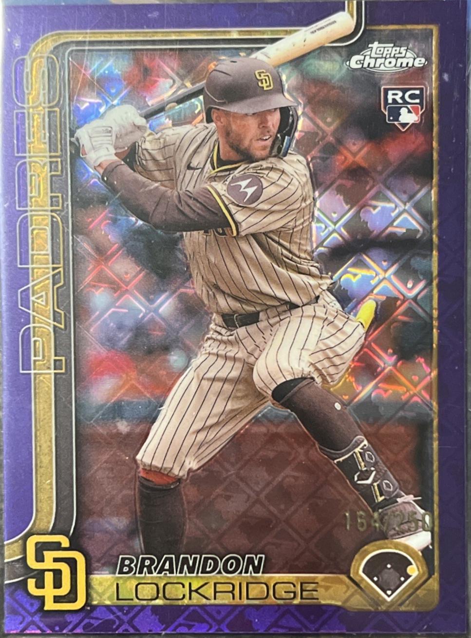 Brandon Lockridge [Purple Refractor] #106