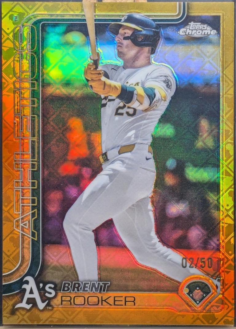 Brent Rooker [Gold Refractor] #54