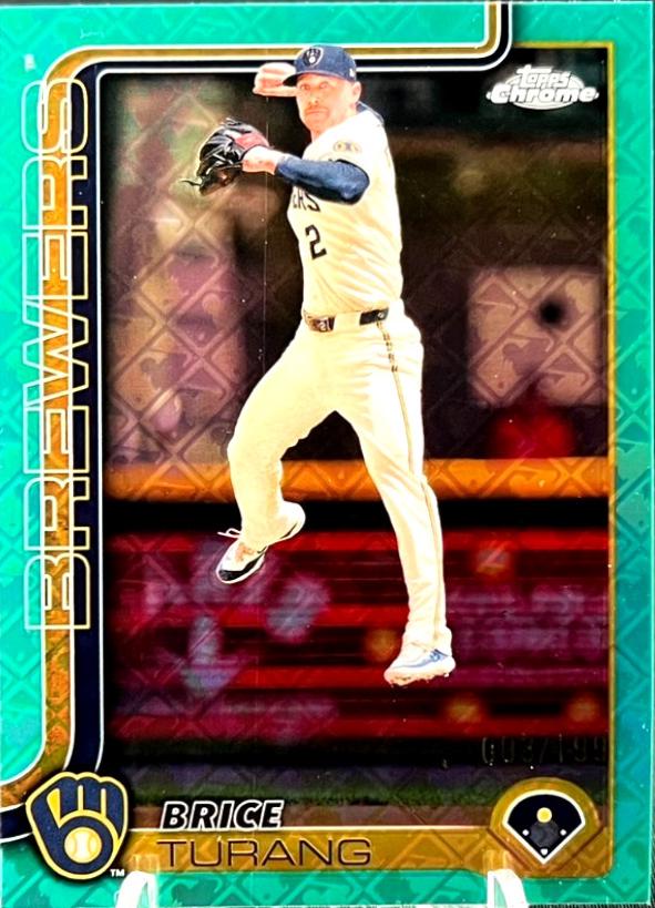 Brice Turang [Aqua Refractor] #109