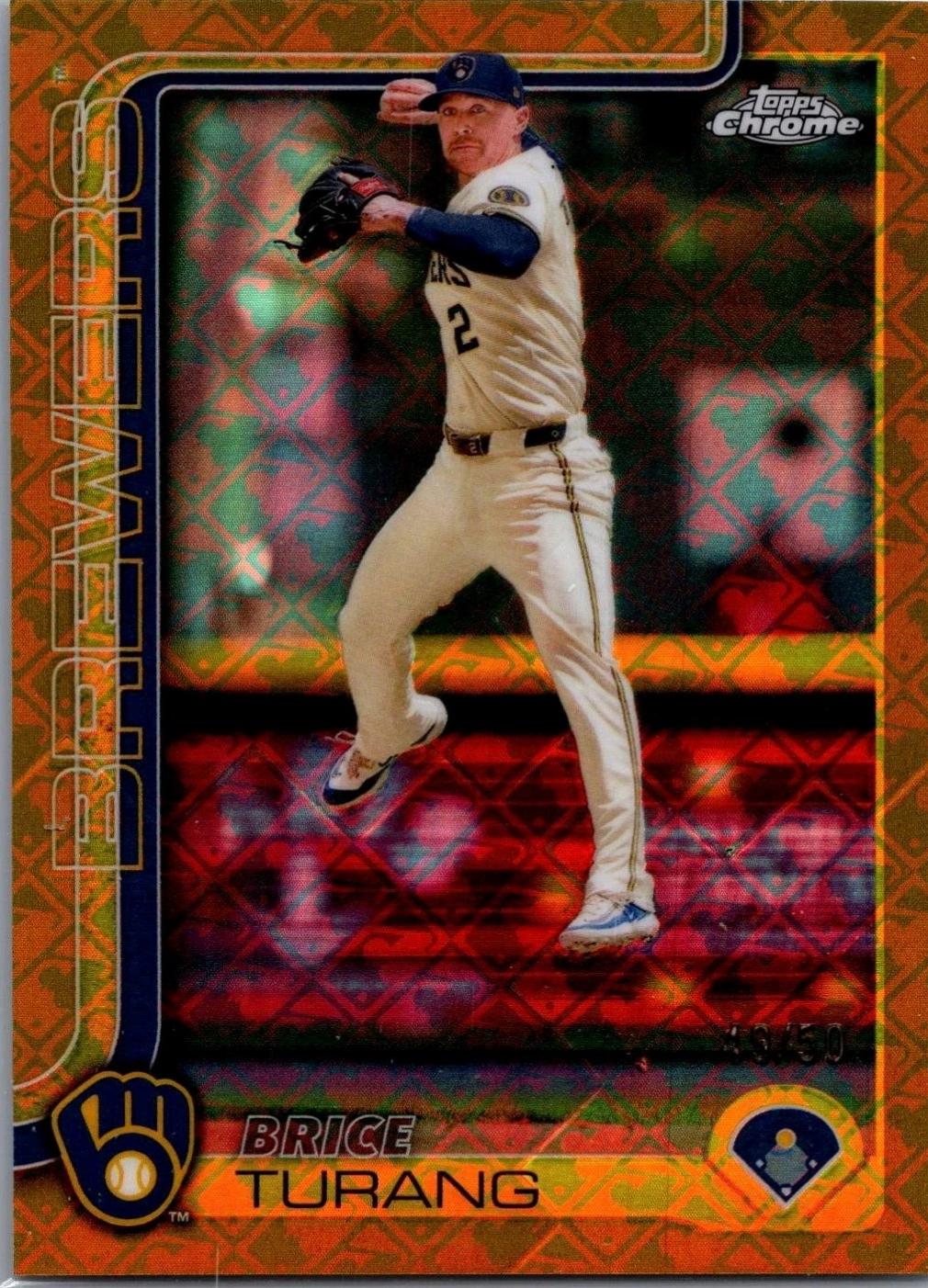 Brice Turang [Gold Refractor] #109