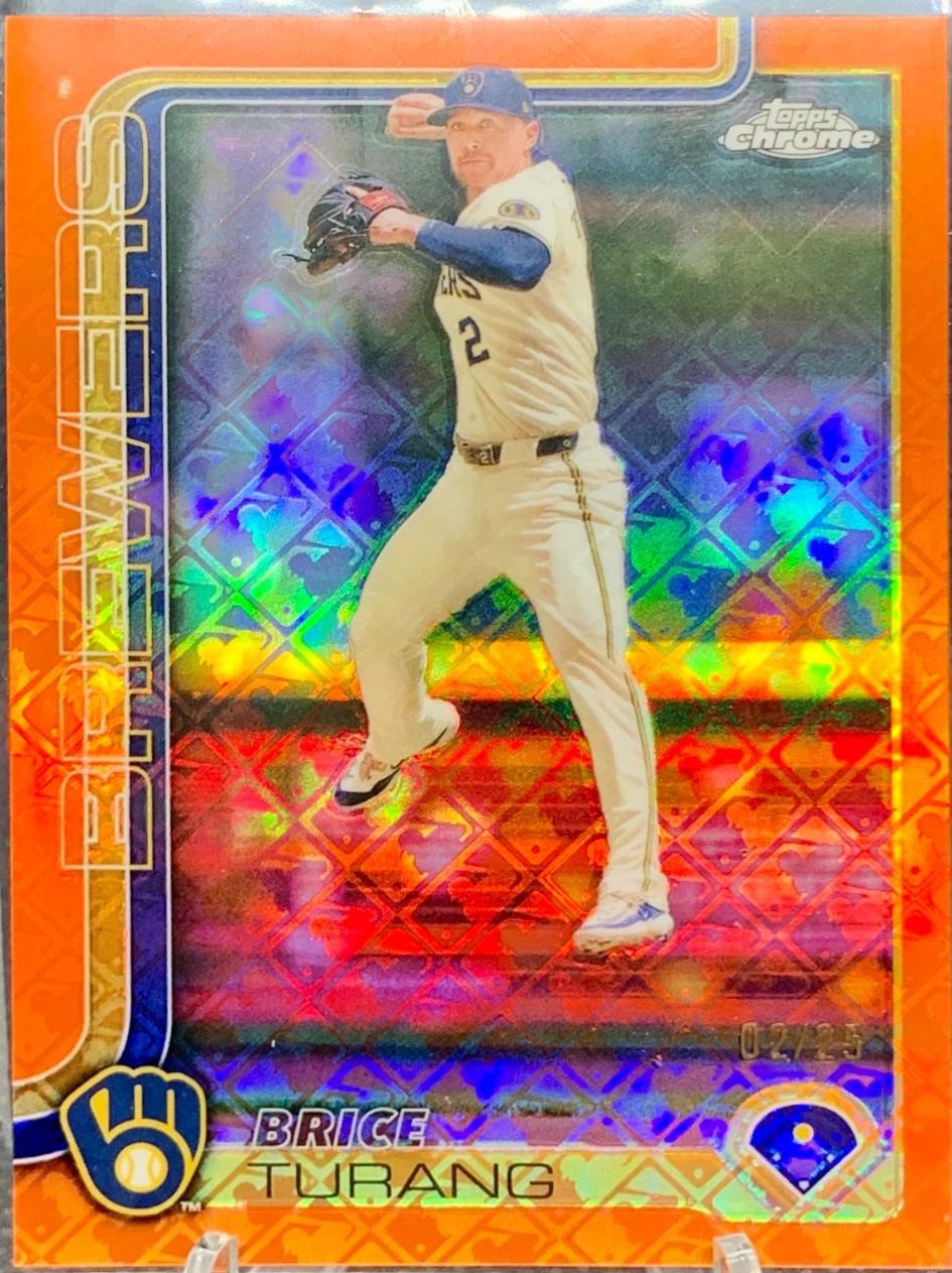 Brice Turang [Orange Refractor] #109