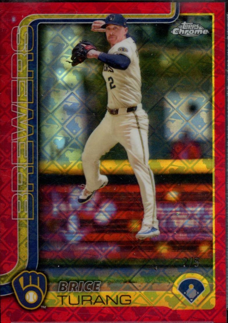 Brice Turang [Red Refractor] #109
