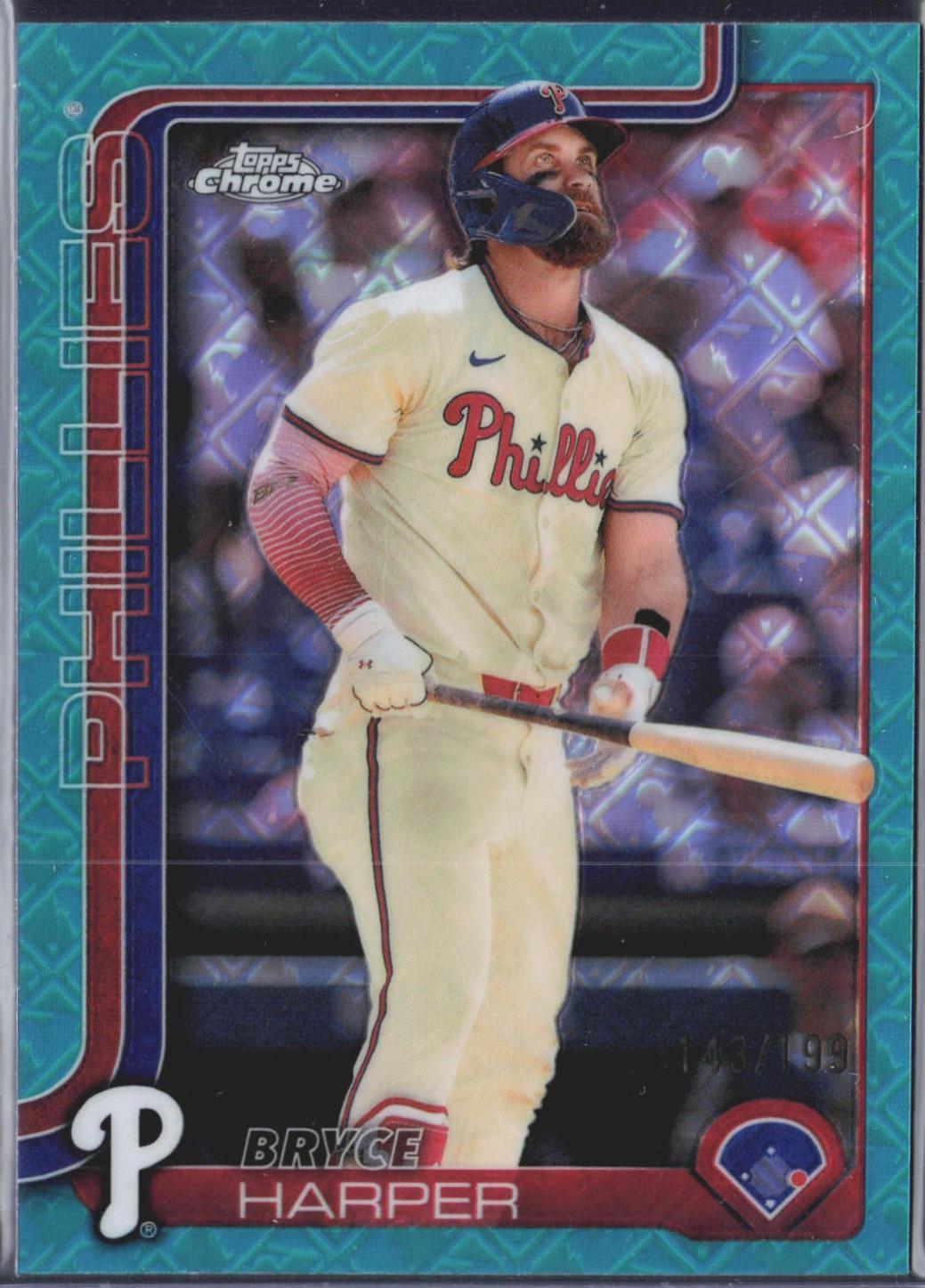 Bryce Harper [Aqua Refractor] #150