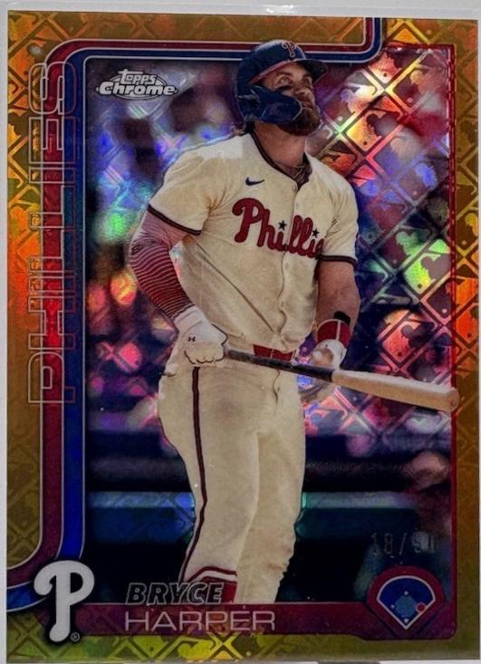 Bryce Harper [Gold Refractor] #150