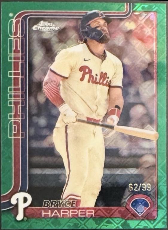 Bryce Harper [Green Refractor] #150