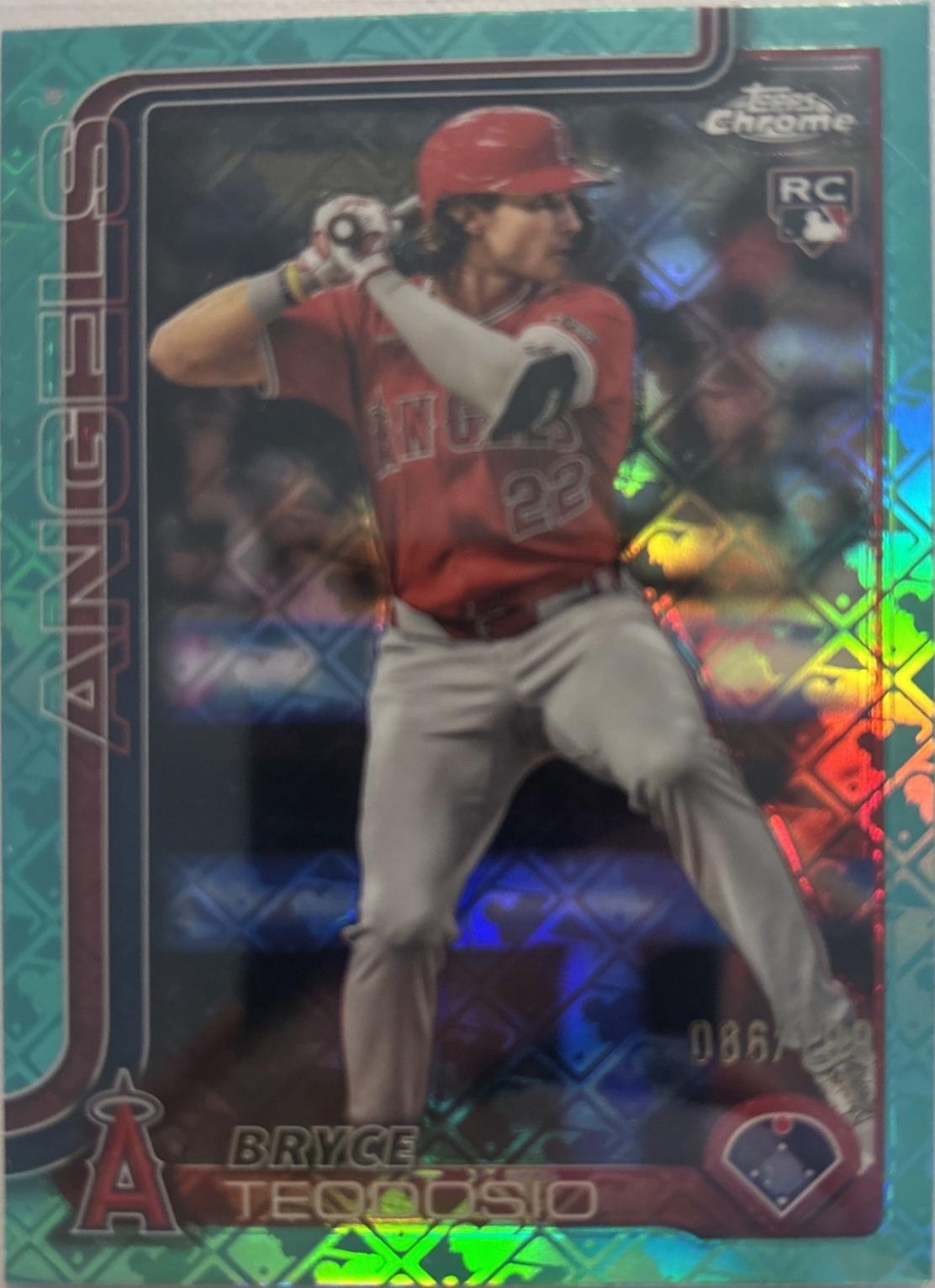 Bryce Teodosio [Aqua Refractor] #198