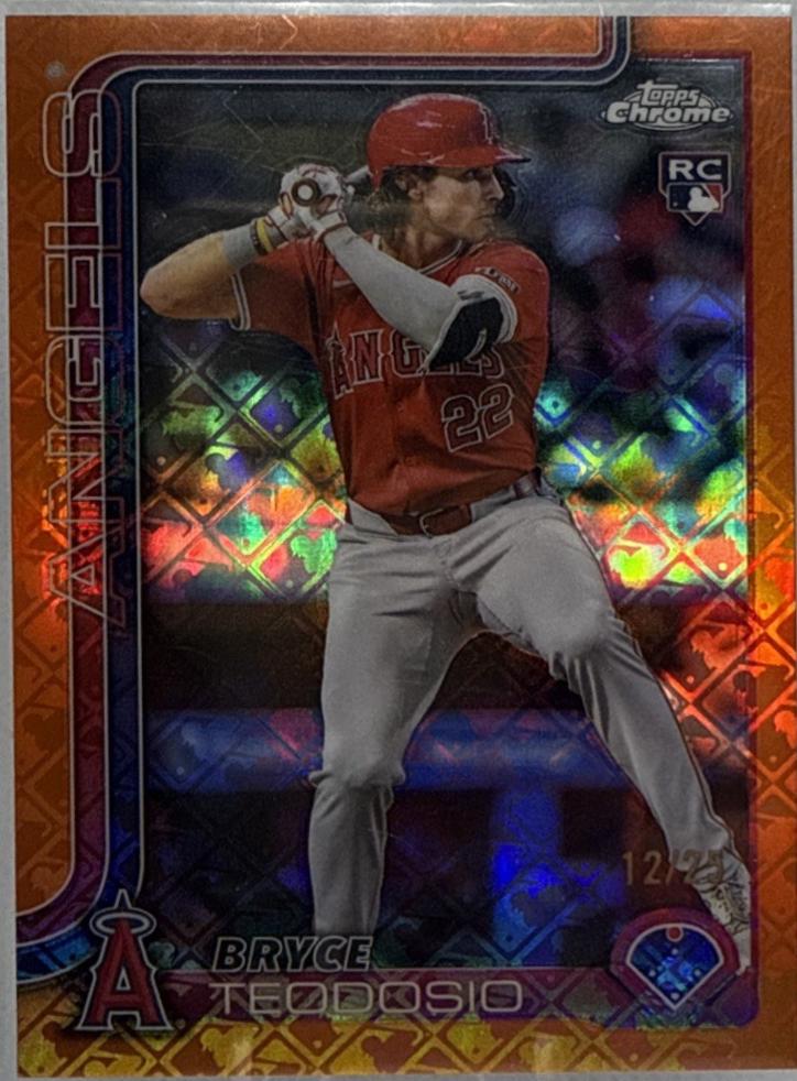 Bryce Teodosio [Orange Refractor] #198