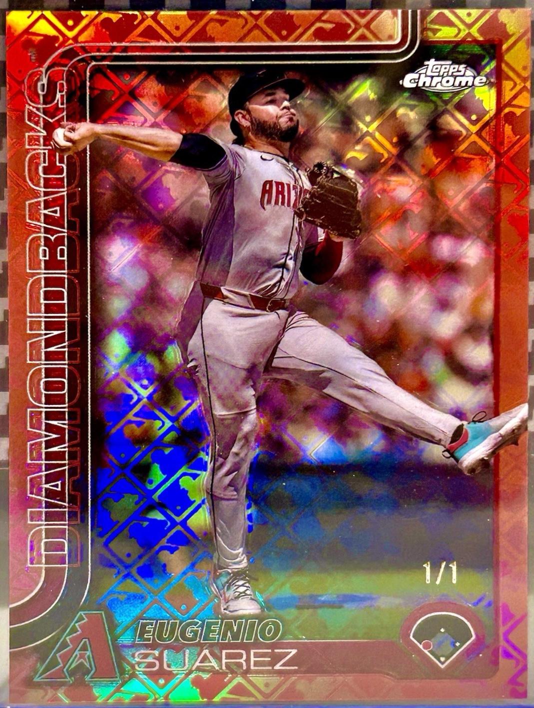 Eugenio Suarez [Rose Gold Refractor] #48