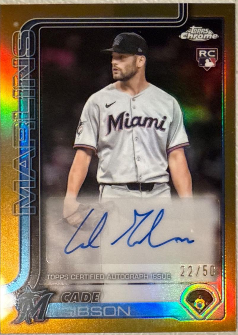 Cade Gibson [Gold Refractor] #AC-CGI