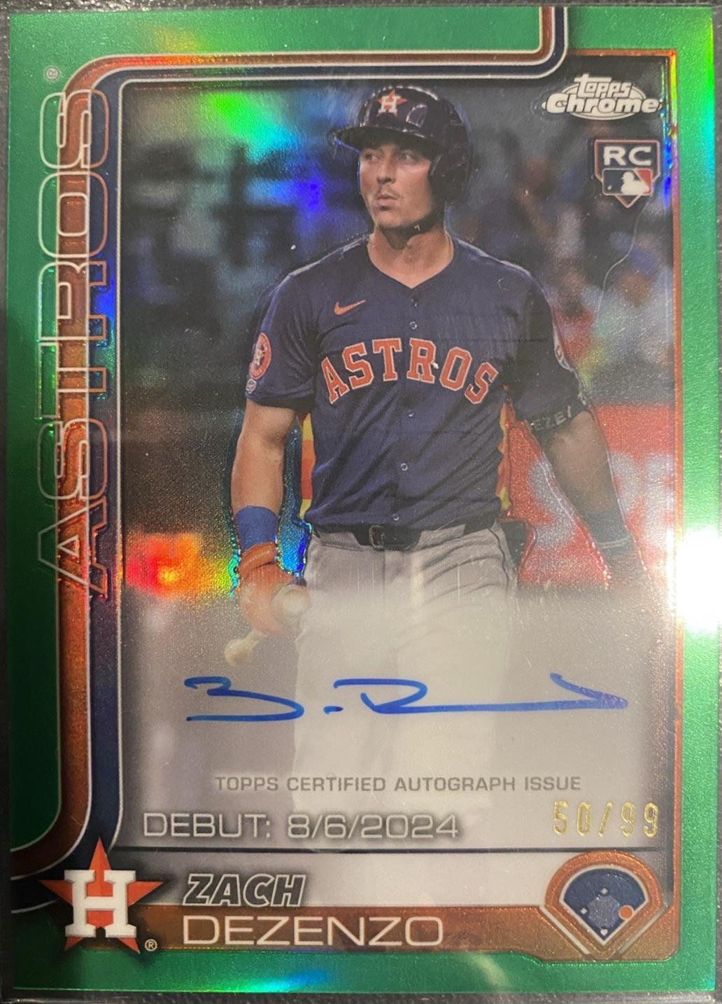 Zach Dezenzo [Green Refractor] #CRDA-ZD