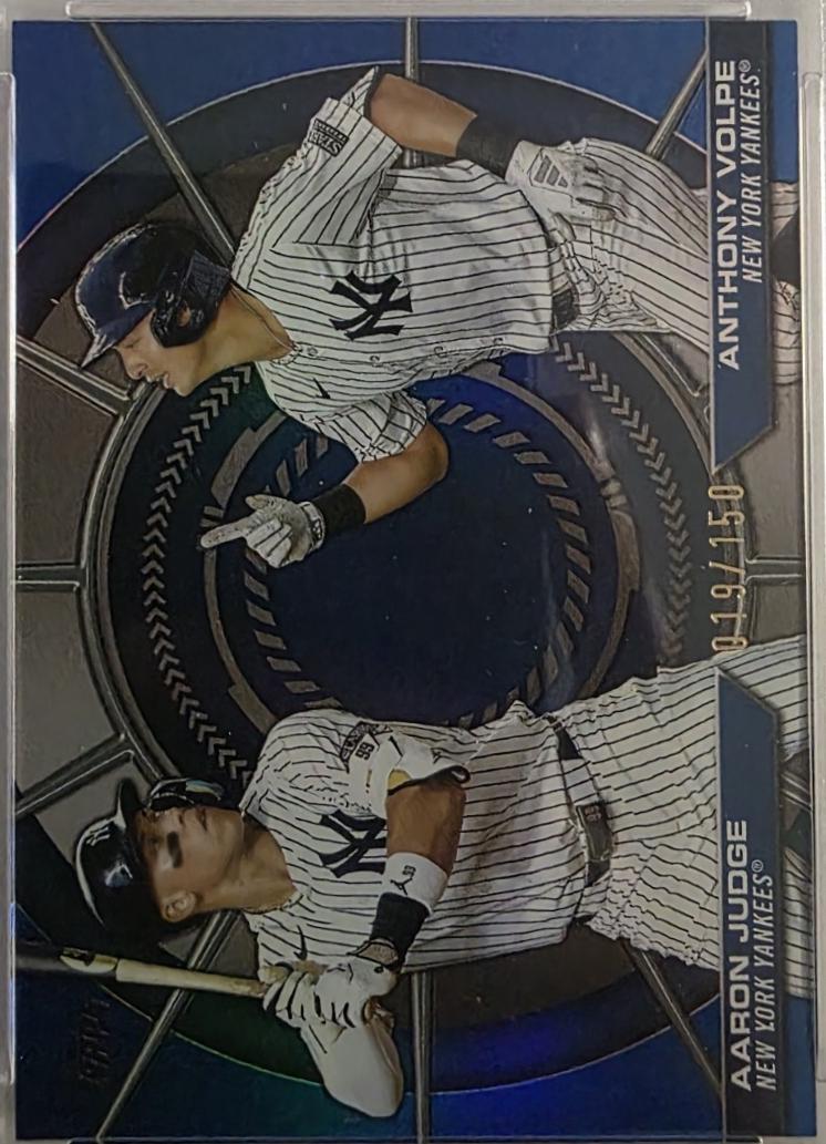 Anthony Volpe / Aaron Judge [Blue Foil] #DD-4