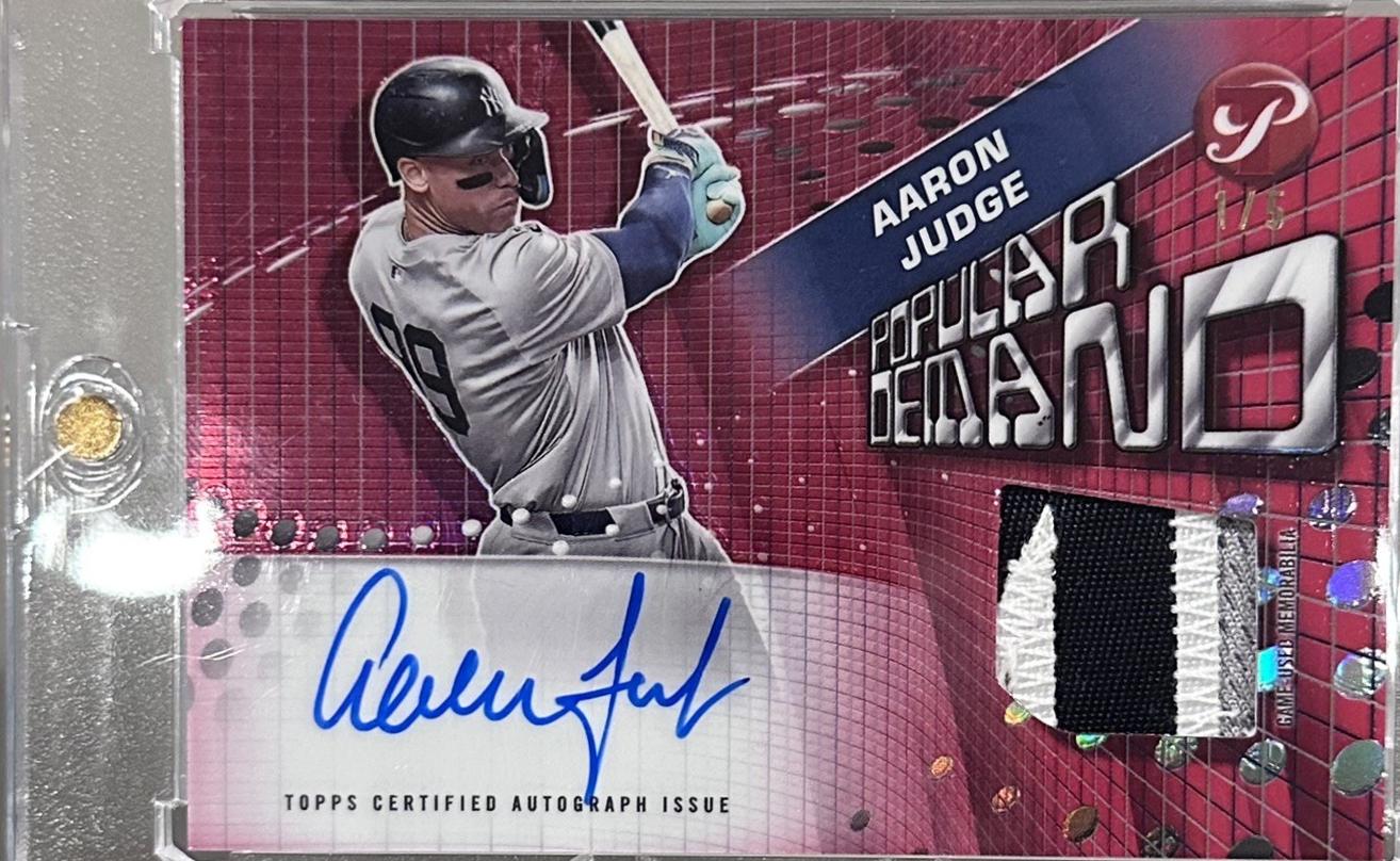 Aaron Judge [Red] #PPDAR-AJ