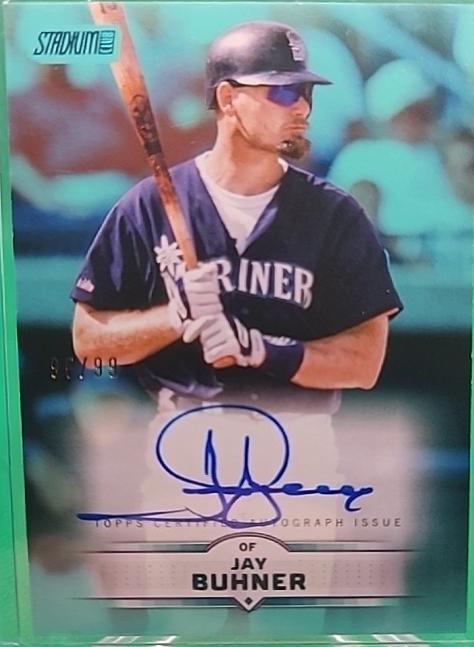Jay Buhner [Turquoise] #SCBA-JBU