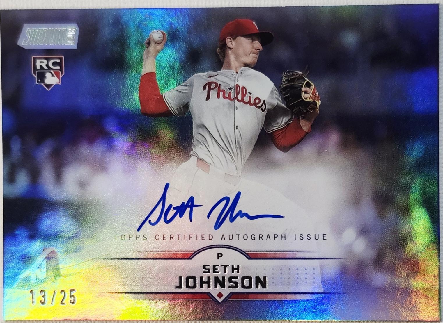 Seth Johnson [Gold Rainbow Foil] #SCBA-SJ