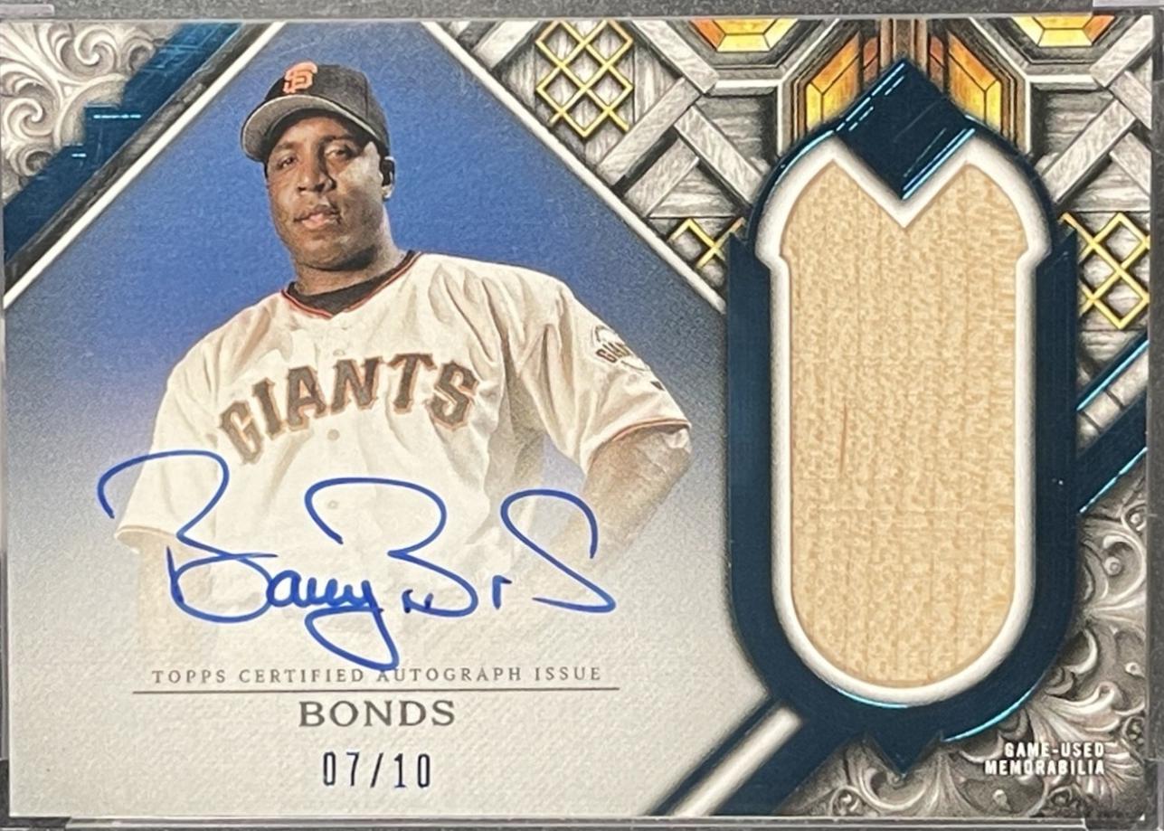 Barry Bonds [Blue] #TCAR-BB