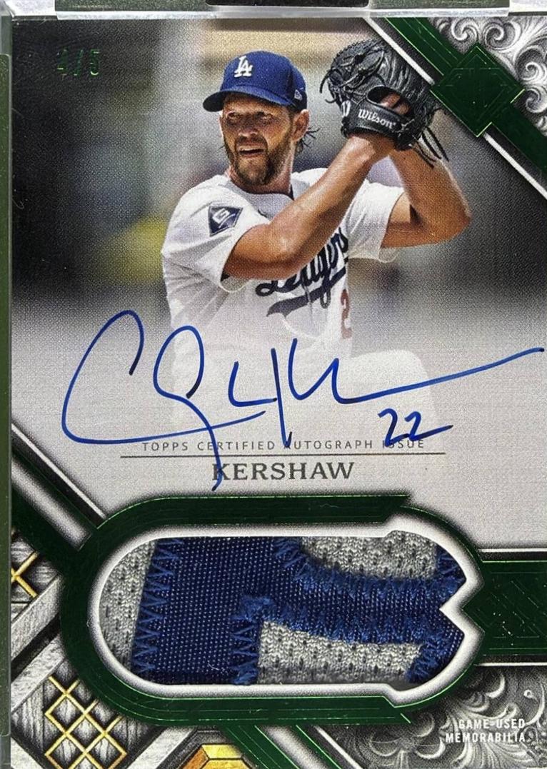 Clayton Kershaw [Emerald] #PCA-CK