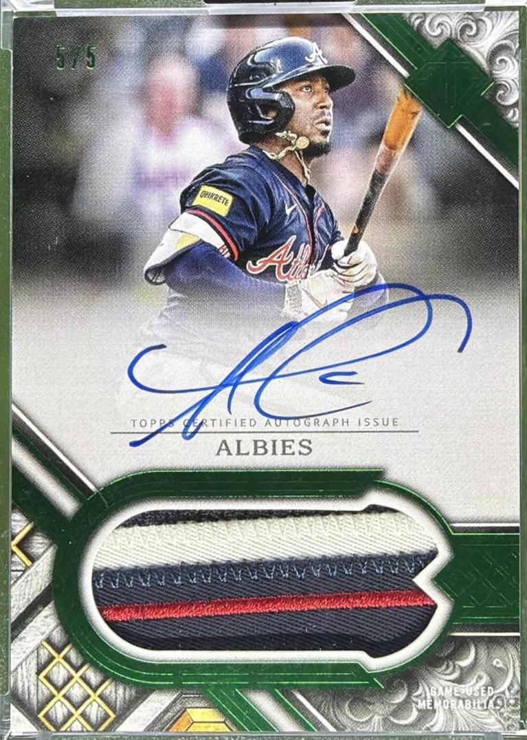 Ozzie Albies [Emerald] #PCA-OA