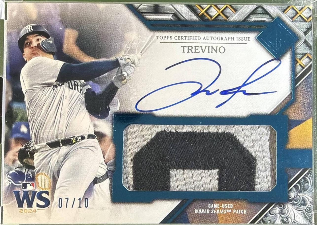 Jose Trevino [Blue] #WSPA-JT