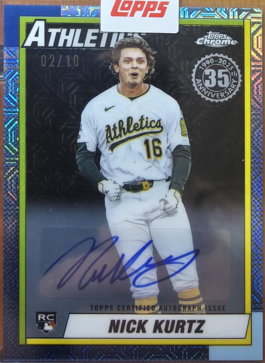 Nick Kurtz [Black Autograph] #U90C-93
