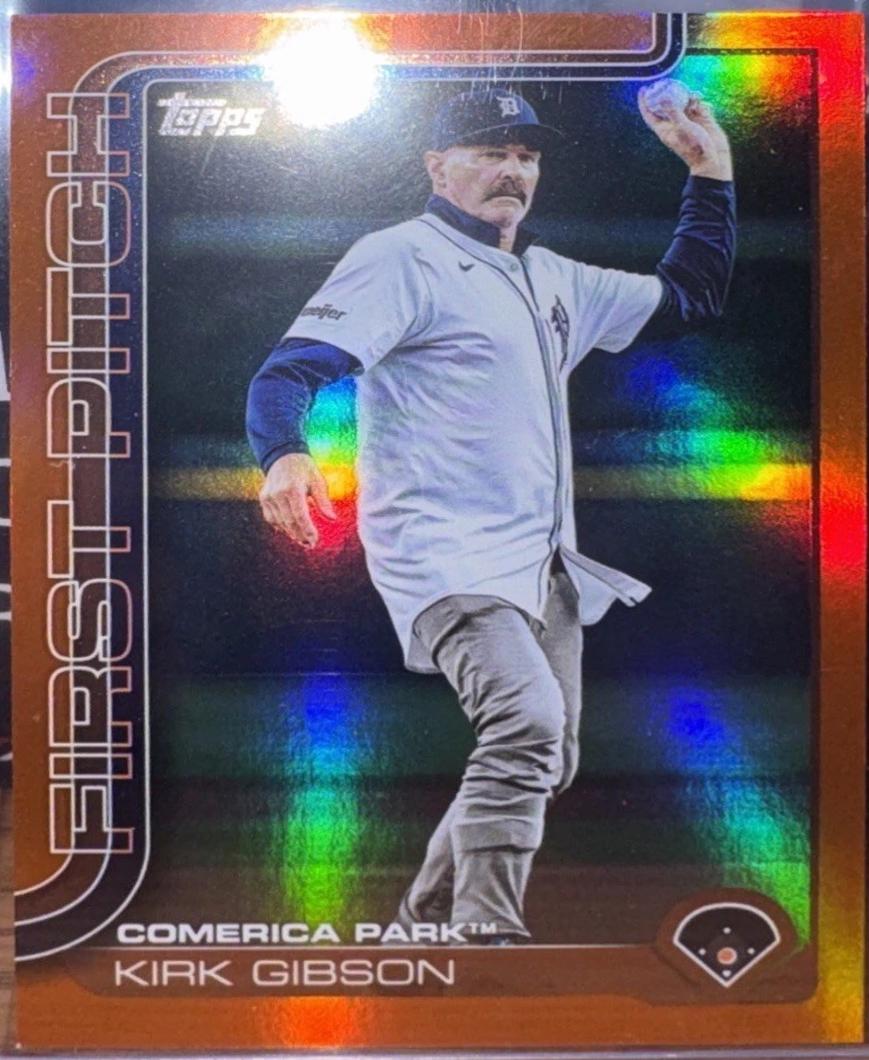 Kirk Gibson [Orange Foil] #FPU-10