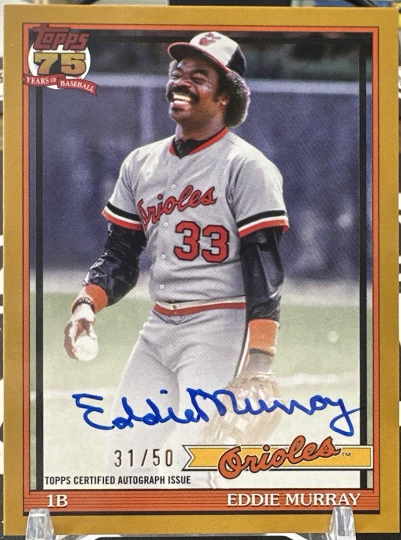 Eddie Murray [Gold] #91A-EMU